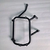 motorcycle top box with backrest
